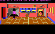 Zak McKracken and the Alien Mindbenders for IBM PC/Compatibles - Finding a map of the martian pyramid sure is helpful!
