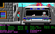 Zak McKracken and the Alien Mindbenders for IBM PC/Compatibles - The bus driver is asleep!