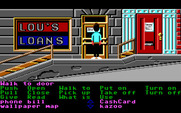 Zak McKracken and the Alien Mindbenders for IBM PC/Compatibles - Outside Lou's Loans...