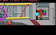 Zak McKracken and the Alien Mindbenders for IBM PC/Compatibles - Our plane has been captured...