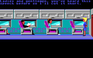 Zak McKracken and the Alien Mindbenders for IBM PC/Compatibles - Flying to my destination...