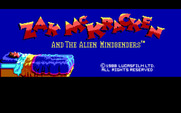Zak McKracken and the Alien Mindbenders for IBM PC/Compatibles - Title screen.