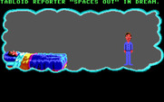Zak McKracken and the Alien Mindbenders for IBM PC/Compatibles - The game starts with Zak having a strange dream...