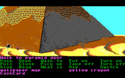 Zak McKracken and the Alien Mindbenders for IBM PC/Compatibles - Outside a pyramid...