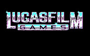 Zak McKracken and the Alien Mindbenders for IBM PC/Compatibles - Lucasfilm Games logo.