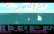 Zak McKracken and the Alien Mindbenders for IBM PC/Compatibles - Fell into the water...maybe this dolphin can help?