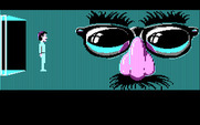 Zak McKracken and the Alien Mindbenders for IBM PC/Compatibles - A pair of giant nose glasses appear in Zak's dream!