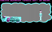 Zak McKracken and the Alien Mindbenders for IBM PC/Compatibles - In the opening sequence Zak is having a bizarre dream...