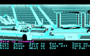 Zak McKracken and the Alien Mindbenders for IBM PC/Compatibles - Using the blue crystal you can control the dolphin to swim underwater.