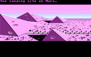 Zak McKracken and the Alien Mindbenders for IBM PC/Compatibles - The landing site on Mars...