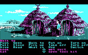 Zak McKracken and the Alien Mindbenders for IBM PC/Compatibles - Found a hidden village.