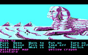 Zak McKracken and the Alien Mindbenders for IBM PC/Compatibles - It's a sphinx!