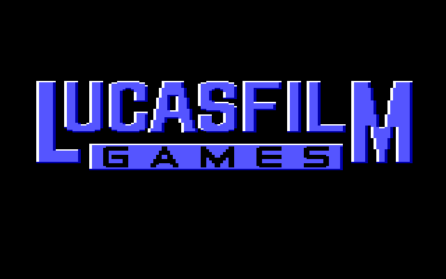 Zak McKracken and the Alien Mindbenders IBM PC/Compatibles Screenshot: Lucasfilm Games logo.