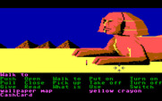 Zak McKracken and the Alien Mindbenders for IBM PC/Compatibles - A giant sphinx!