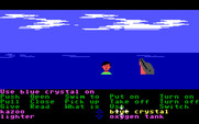 Zak McKracken and the Alien Mindbenders for IBM PC/Compatibles - Landed in the ocean...can this dolphin help?