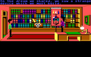 Zak McKracken and the Alien Mindbenders for IBM PC/Compatibles - A cutscene reveals a little more of the story.