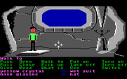 Zak McKracken and the Alien Mindbenders for IBM PC/Compatibles - Zak teleports into a cave...