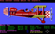 Zak McKracken and the Alien Mindbenders for IBM PC/Compatibles - Flying through the Bermuda Triangle...