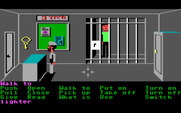 Zak McKracken and the Alien Mindbenders for IBM PC/Compatibles - Oops, I got arrested...no I'm stuck in jail!