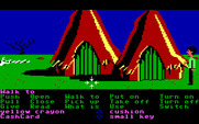 Zak McKracken and the Alien Mindbenders for IBM PC/Compatibles - In a hidden village...