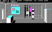 Zak McKracken and the Alien Mindbenders for IBM PC/Compatibles - Oops, Zak has been thrown in jail!