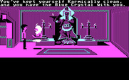 Zak McKracken and the Alien Mindbenders for IBM PC/Compatibles - The guru helps you out.