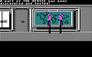 Zak McKracken and the Alien Mindbenders for IBM PC/Compatibles - A cutscene shows what is going on elsewhere...