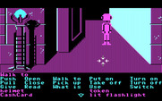 Zak McKracken and the Alien Mindbenders for IBM PC/Compatibles - The entrance to yet another maze...