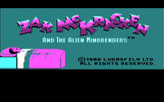 Zak McKracken and the Alien Mindbenders for IBM PC/Compatibles - Title screen.