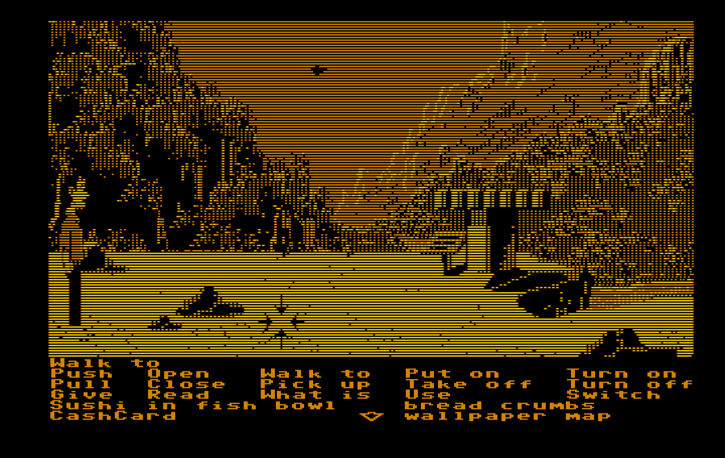 Zak McKracken and the Alien Mindbenders IBM PC/Compatibles Screenshot: Welcome to Peru!
