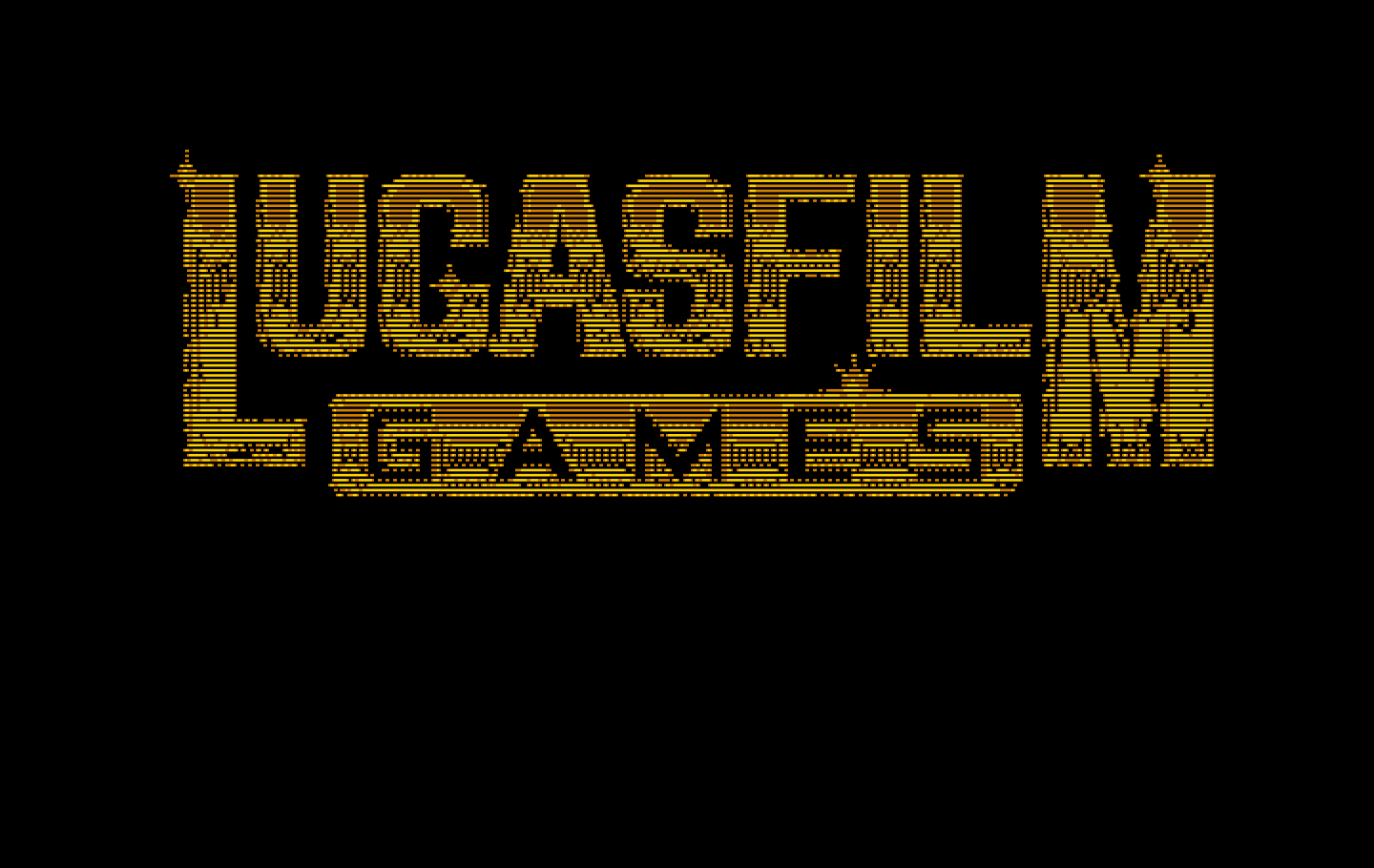 Zak McKracken and the Alien Mindbenders IBM PC/Compatibles Screenshot: Lucasfilm Games logo.