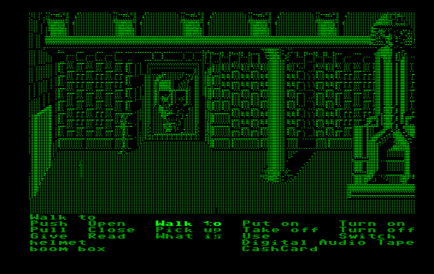 Zak McKracken and the Alien Mindbenders IBM PC/Compatibles Screenshot: The great hall...this room is huge!