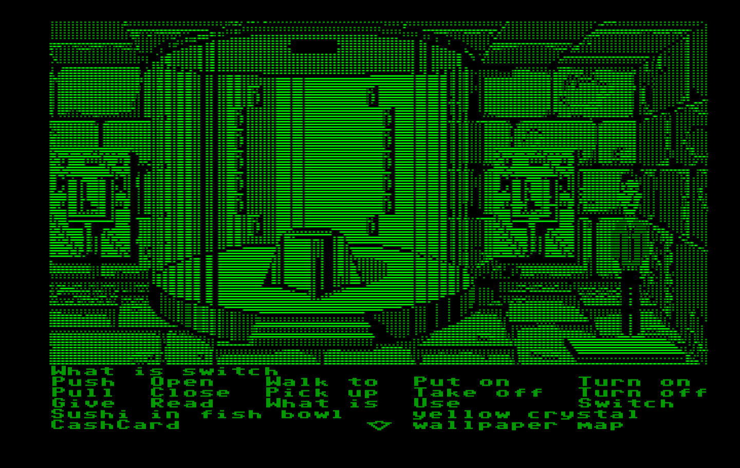Zak McKracken and the Alien Mindbenders IBM PC/Compatibles Screenshot: Hmm, what do those giant switches do?