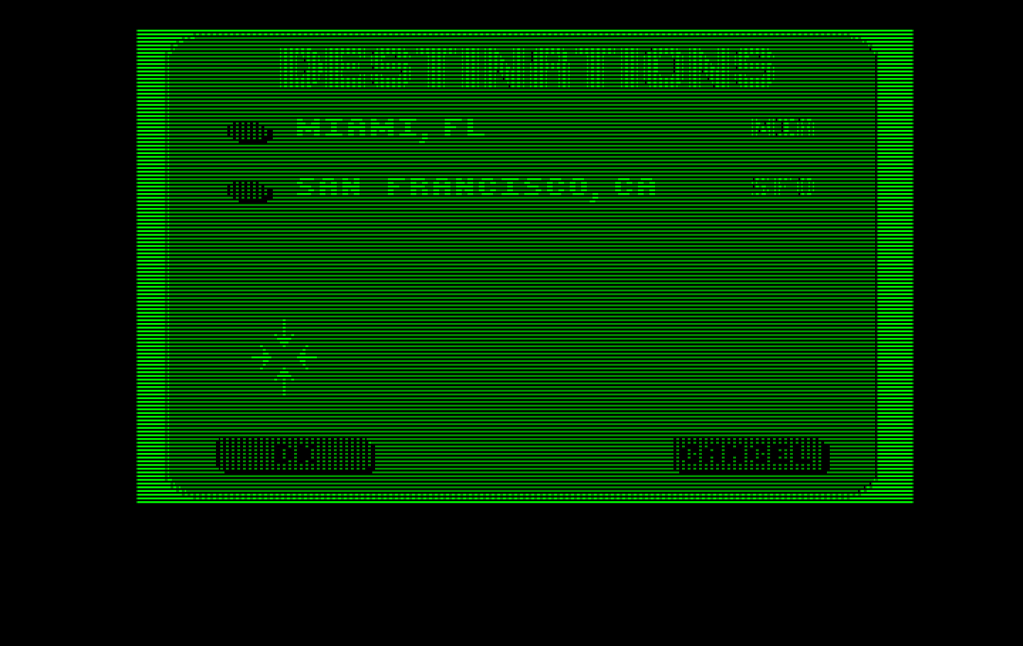 Zak McKracken and the Alien Mindbenders IBM PC/Compatibles Screenshot: Choose a destination to fly to...