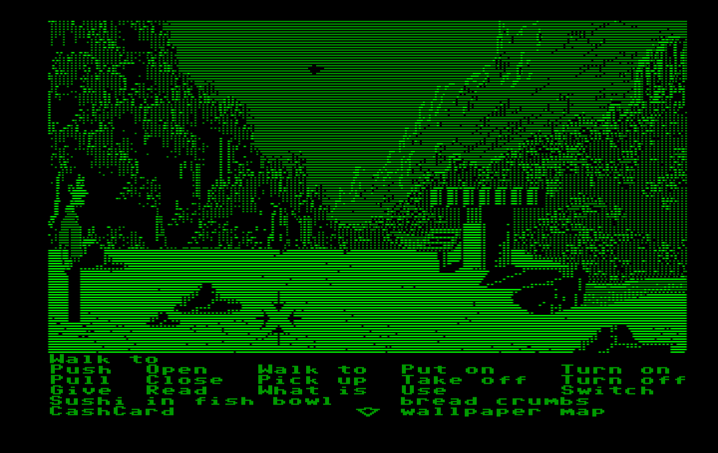 Zak McKracken and the Alien Mindbenders IBM PC/Compatibles Screenshot: Welcome to Peru!