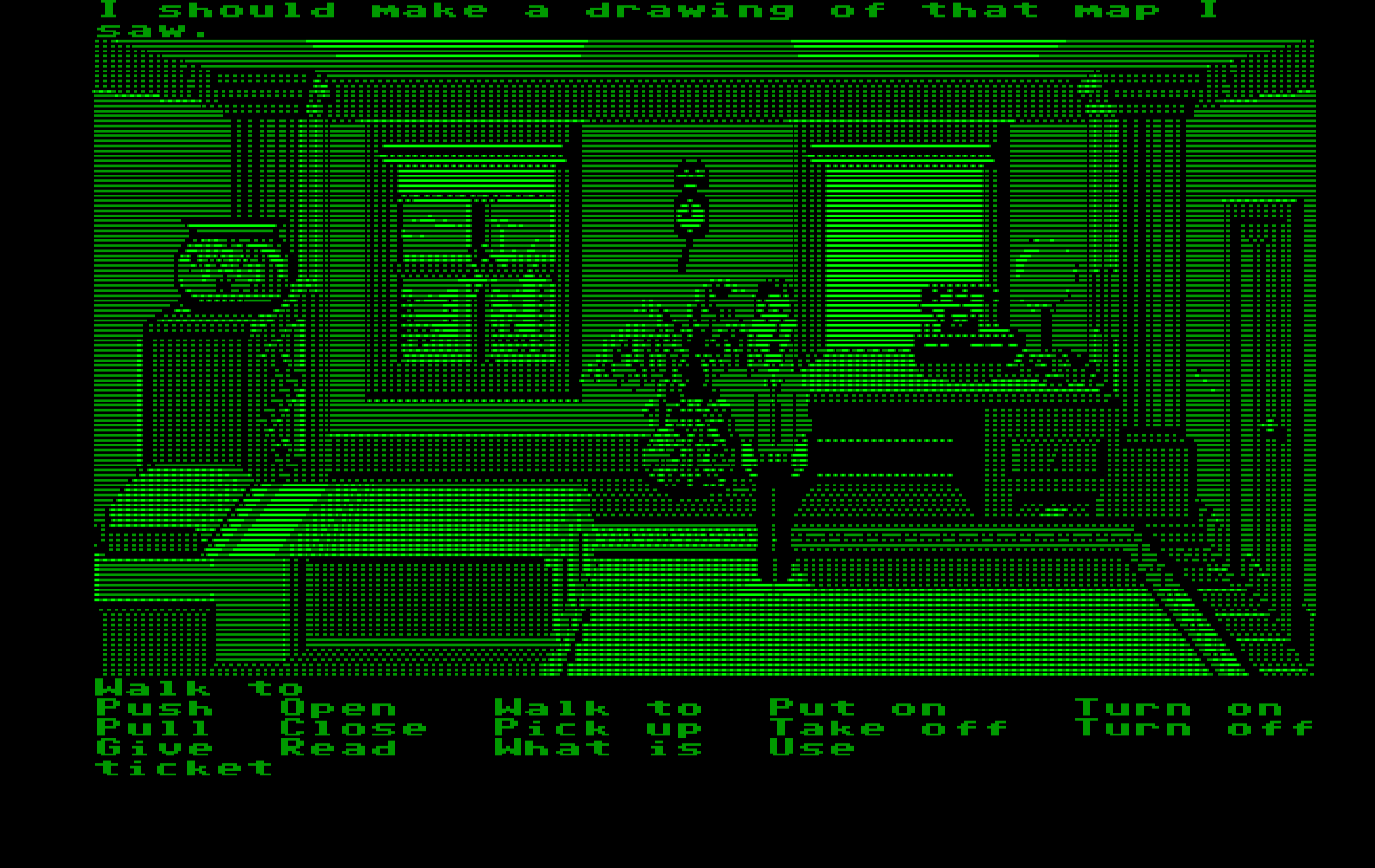 Zak McKracken and the Alien Mindbenders IBM PC/Compatibles Screenshot: The game begins here...