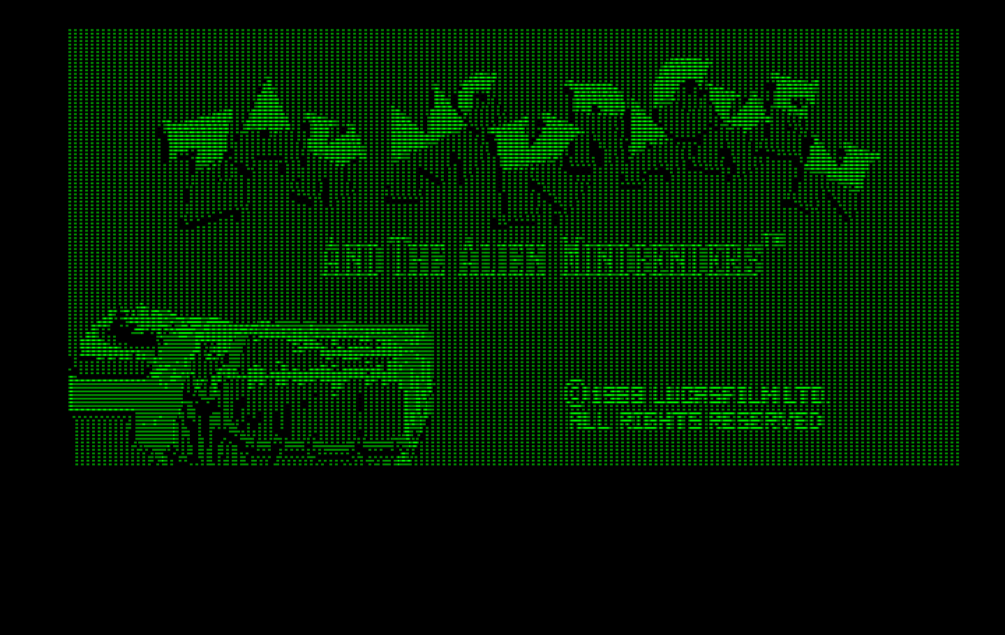 Zak McKracken and the Alien Mindbenders IBM PC/Compatibles Screenshot: Title screen.