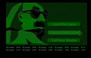 Zak McKracken and the Alien Mindbenders for IBM PC/Compatibles - The load/save screen.
