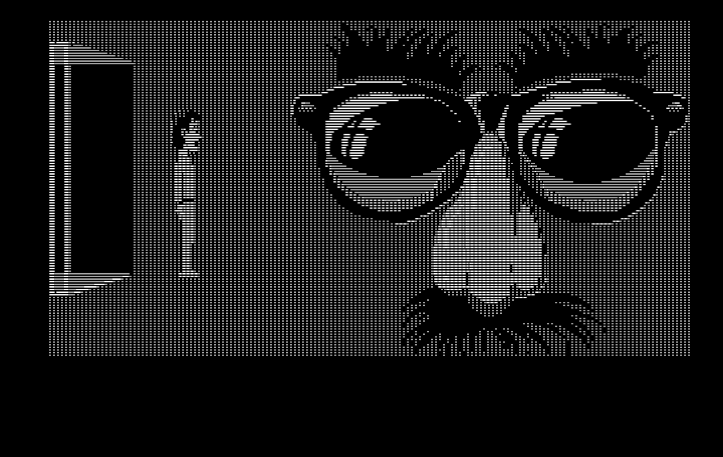 Zak McKracken and the Alien Mindbenders IBM PC/Compatibles Screenshot: A giant pair of nose glasses!!