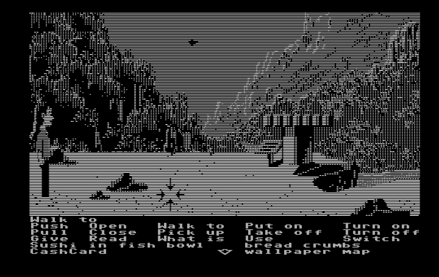 Zak McKracken and the Alien Mindbenders IBM PC/Compatibles Screenshot: Welcome to Peru!
