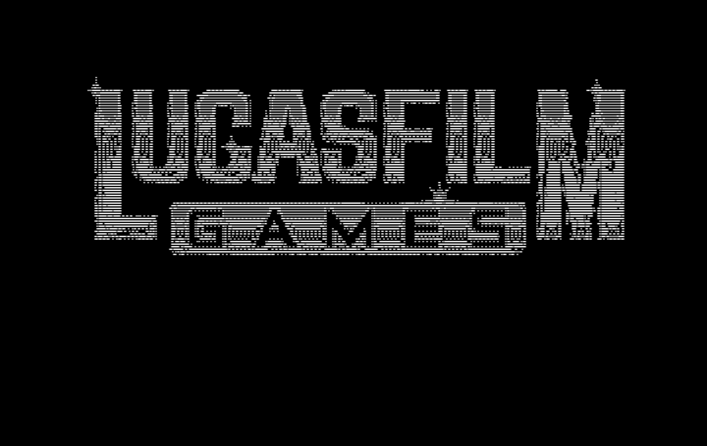 Zak McKracken and the Alien Mindbenders IBM PC/Compatibles Screenshot: Lucasfilm Games logo.