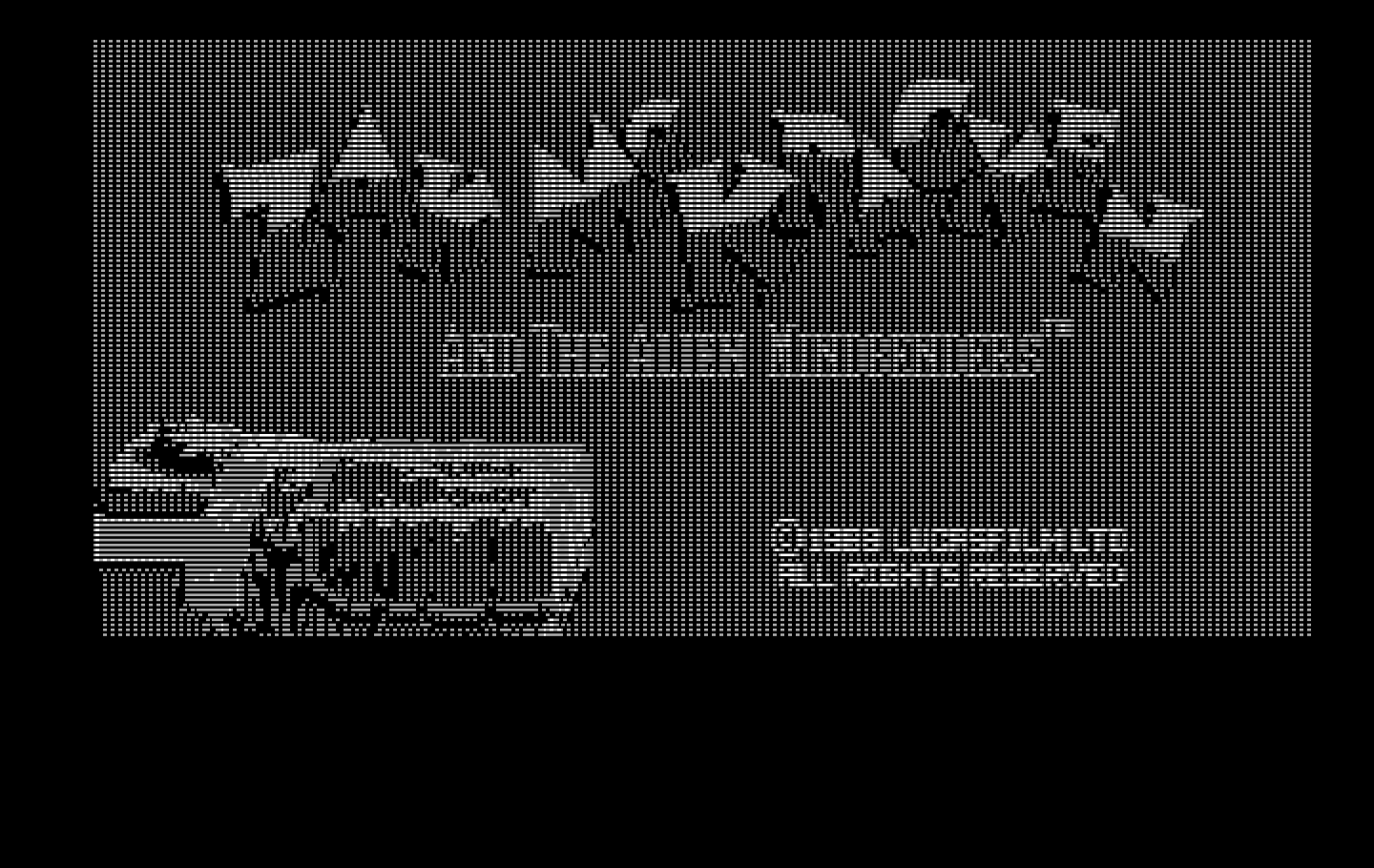 Zak McKracken and the Alien Mindbenders IBM PC/Compatibles Screenshot: Title screen.