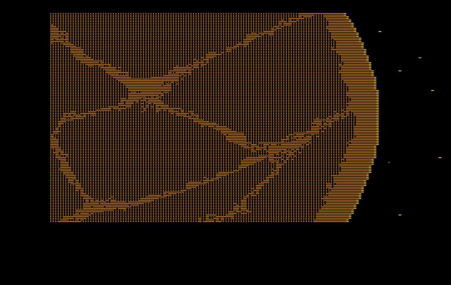 Zak McKracken and the Alien Mindbenders IBM PC/Compatibles Screenshot: Introduction; meanwhile, on Mars...