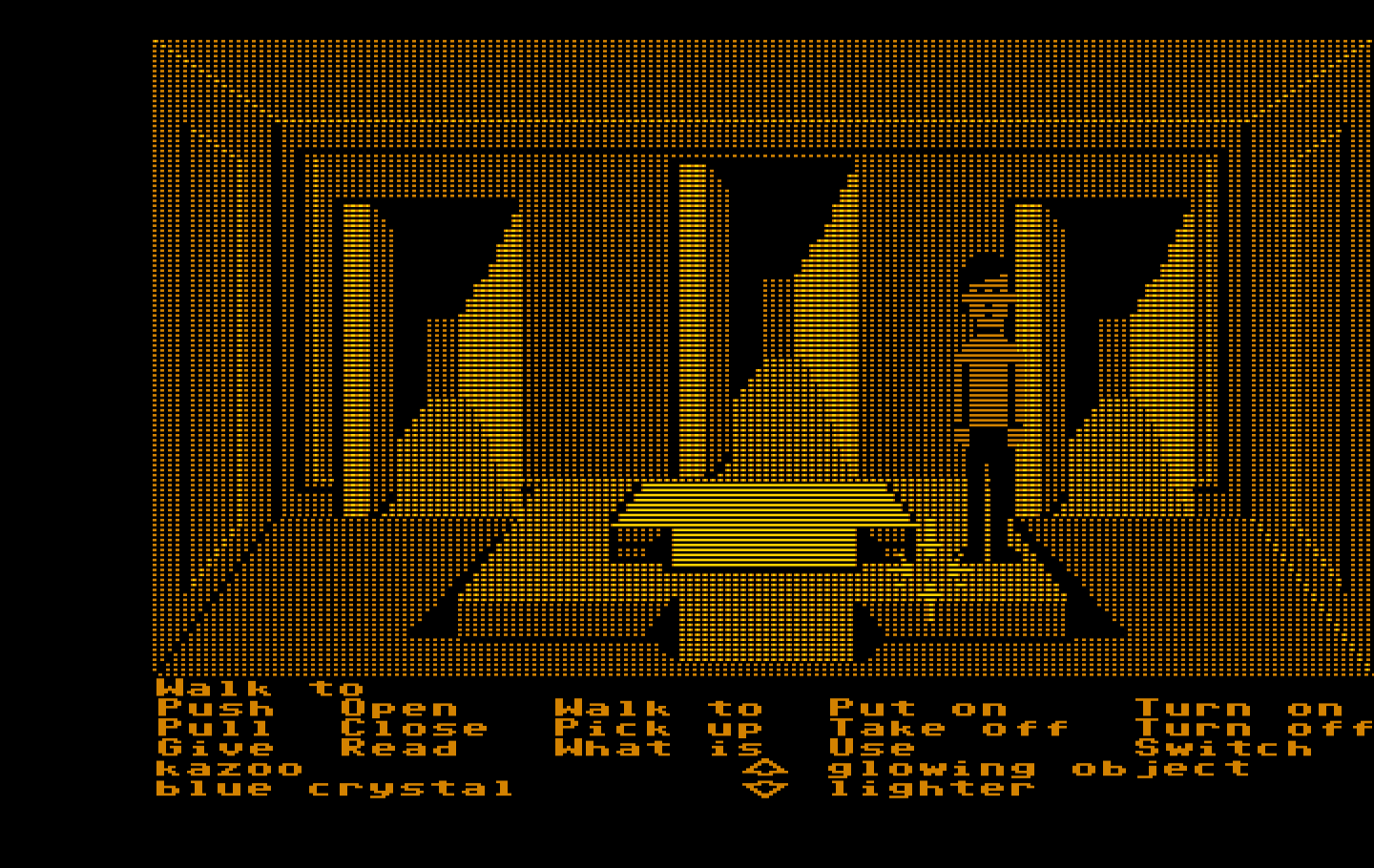 Zak McKracken and the Alien Mindbenders IBM PC/Compatibles Screenshot: Pick a door, then try to navigate the maze...
