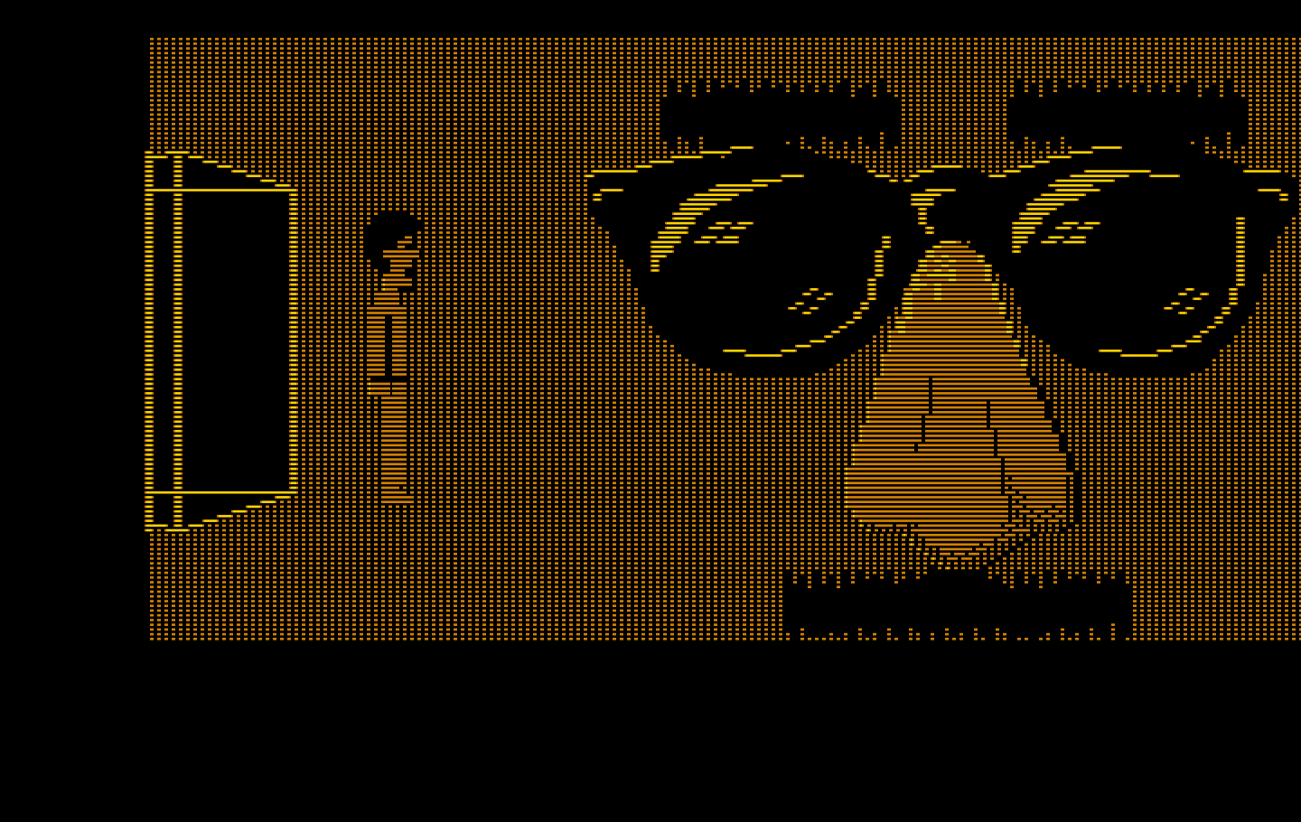 Zak McKracken and the Alien Mindbenders IBM PC/Compatibles Screenshot: It's a giant pair of nose glasses!