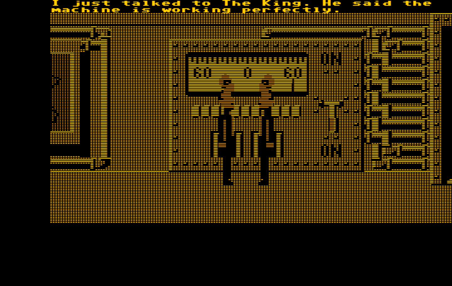 Zak McKracken and the Alien Mindbenders IBM PC/Compatibles Screenshot: Cut scenes show what is going on elsewhere in the game.