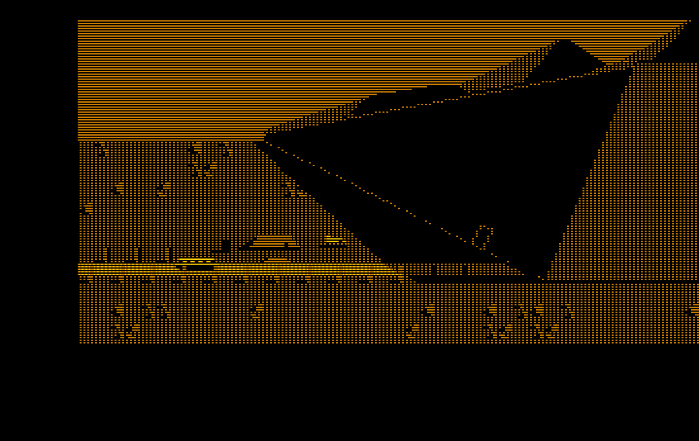 Zak McKracken and the Alien Mindbenders IBM PC/Compatibles Screenshot: The giant alien temple on mars.