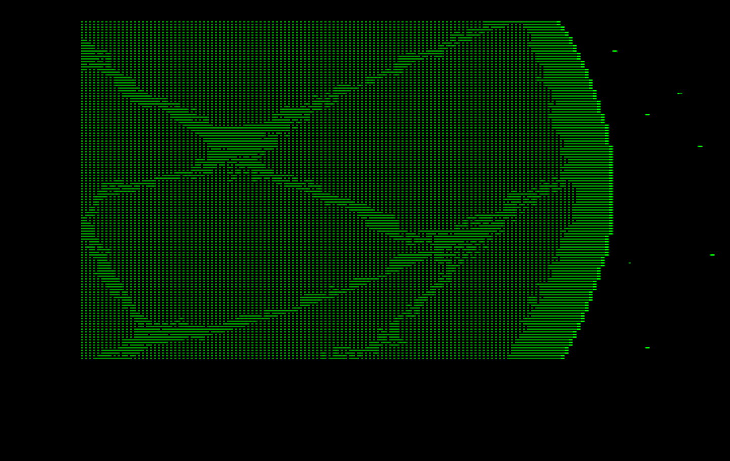 Zak McKracken and the Alien Mindbenders IBM PC/Compatibles Screenshot: Introduction; meanwhile, on Mars...