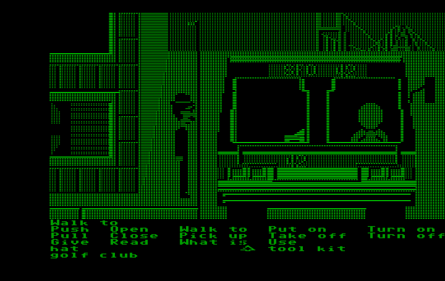 Zak McKracken and the Alien Mindbenders IBM PC/Compatibles Screenshot: The bus driver is asleep; I need to wake him up!