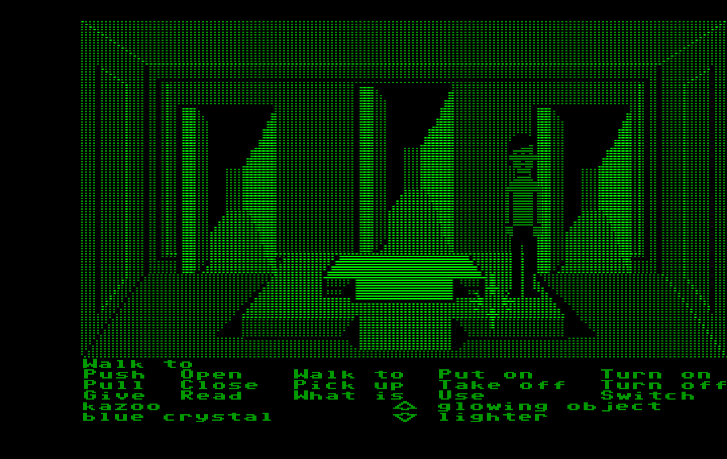 Zak McKracken and the Alien Mindbenders IBM PC/Compatibles Screenshot: Pick a door, then try to navigate the maze...